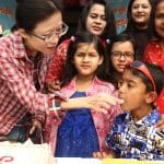 birthday celebration of underprivileged children