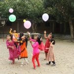 birthday celebration of underprivileged children